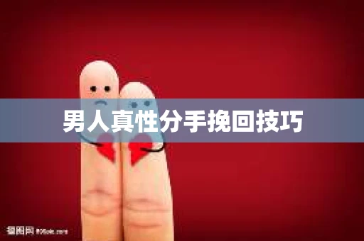 男人真性分手挽回技巧