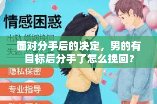 面对分手后的决定，男的有目标后分手了怎么挽回？