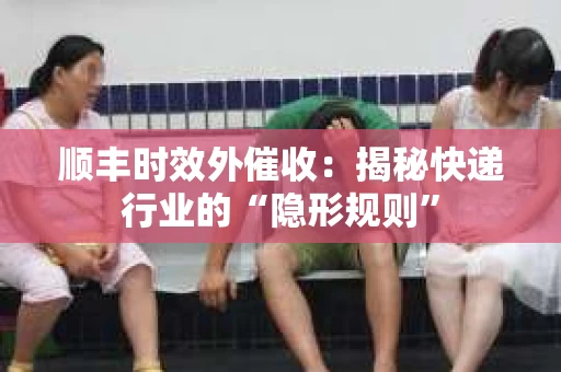 顺丰时效外催收：揭秘快递行业的“隐形规则”