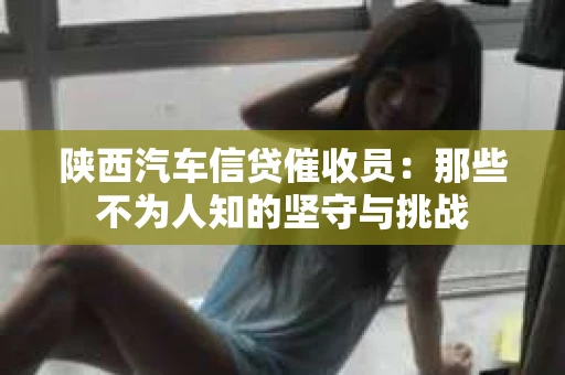陕西汽车信贷催收员：那些不为人知的坚守与挑战