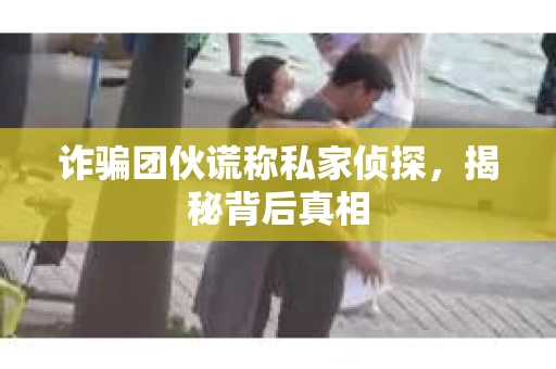 诈骗团伙谎称私家侦探，揭秘背后真相