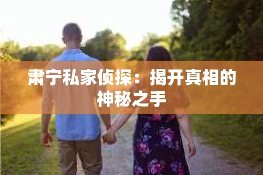 肃宁私家侦探：揭开真相的神秘之手