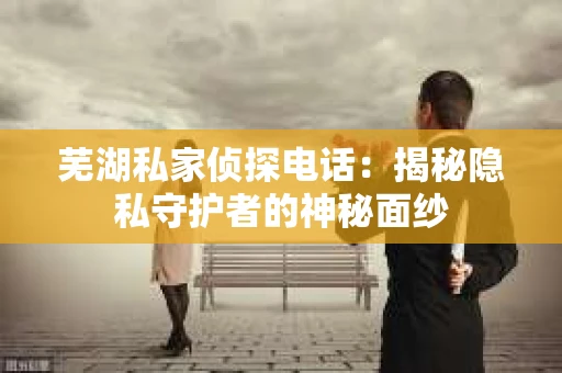 芜湖私家侦探电话：揭秘隐私守护者的神秘面纱