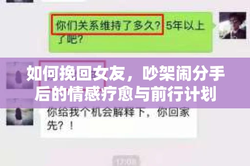如何挽回女友，吵架闹分手后的情感疗愈与前行计划