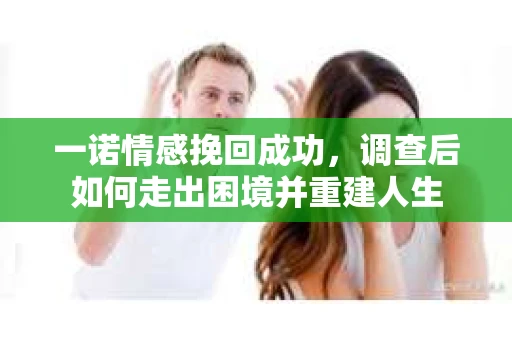 一诺情感挽回成功，调查后如何走出困境并重建人生