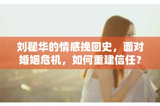 刘翟华的情感挽回史，面对婚姻危机，如何重建信任？