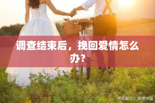 调查结束后，挽回爱情怎么办？
